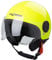 Motorradhelm Motorrad Roller Jet Helm Demi Avio Viser Homologiert SonicMoto Fluo S