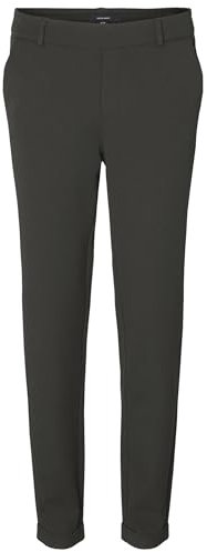 Vero Moda Femme Vmmaya Mr Loose Solid Pant Noos Pantalons , Peat,XL / 34L
