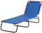 Outsunny Tumbona Plegable Reclinable con Ángulo Ajustable de 5 Posiciones para Jardín Exterior Piscina Terraza Camping Carga 120 kg 188x56x28 cm Azul