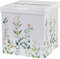 Geld-Box Brief-Box Kuvert-Kiste Hochzeits-Post Botanical Wiesen-Blumen Blüten & Eukalyptus Blätter-Ranke weiß & grün Hochzeits-Karten Geld-Geschenke Hochzeit Geburtstags-Umschläge Sammel-Box Zubehör