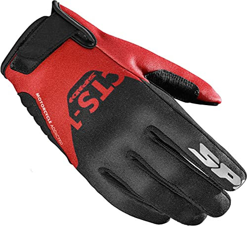 Spidi CTS-1 K3 Motorradhandschuhe Schwarz/Rot M
