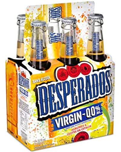 Desperados 6x33cl desperados virgin bière 0,0% - Les 6 bouteilles de 33cl
