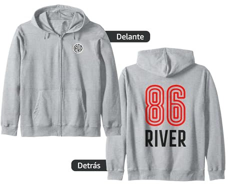 River Plate Argentina - Logo 86 River Sudadera con Capucha