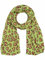 Zwillingsherz Seiden-Tuch im Herz Muster Design - Hochwertiger Schal für Damen Mädchen - luftiges Halstuch - Seidentuch/Seidenschal - weiche elegante Chiffon-Stola - Frühling Sommer Herbst Winter