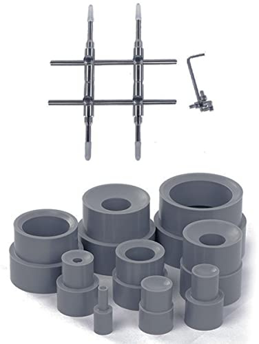 Plouluyt 1Set Lens Spanner Wrench Repair Remover Tool & 9Pcs Lens Repair Tool Kit for Camera DSLR Ring Removal Repairing