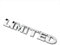 Leenax Enterprises 3D-Autoaufkleber LegierungMetall Buchstabe Emblem Abzeichen Aufkleber Deko Karosserie Heckklappe, für Jeep Wrangler Compass Commander Cherokee,A