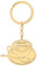YAYAKO Coffee Keychain Stainless Steel Coffee Mug Jewelry Gifts for Women Girls Charms Coffee Maker Car Key Chain (Coffee Cup Plated Gold)