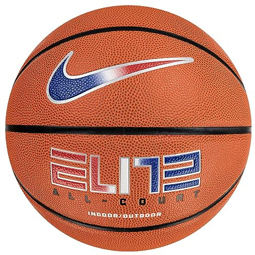 Nike Elite All Court 8P 2.0 Deflated Ball N1004088-822, Unisex basketballs, orange, 7 EU