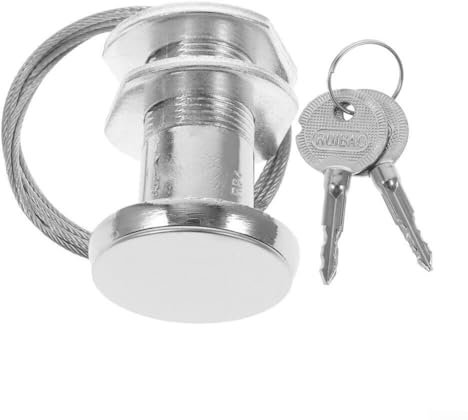 PETSTIBLE Ensemble de serrure de porte de garage - 1 jeu de serrure à libération rapide