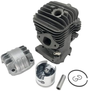 Luxuypon Kit pistone cilindro da 34 mm compatibile con motosega Zenoah G2500 2500 25cc 25.4cc