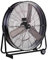 CFG EV102 Uragano 100 Ventilatore Industriale Carrellato, 2 Velocità, Diametro 10 cm, 500W, Metallo Nero