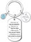 KJKJKJ 26Lettre A - Z cadeau Porte -Clef, Femme Homme Porte -Clef Cadeau,Anniversaire Cadeau, Original Cadeau,cadeau de motivation Cadeaux pour les amis (N)