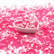 STREUSEL GLÜCK Flamingo rosa weiss 40g Zuckerstreusel Streusel Sprinkles Tortendeko Geburtstag Kindergeburtstag Frühling Verzierung von Plätzchen Torte Kuchen Cupcakes Muffins