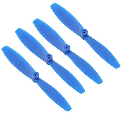 SPYMINNPOO 4-teiliges Drohnen-Propeller-Ersatzset, Kunststoff-Propellerblatt-Propeller-Requisitenblätter für Parrot Minidrones Rolling Spider