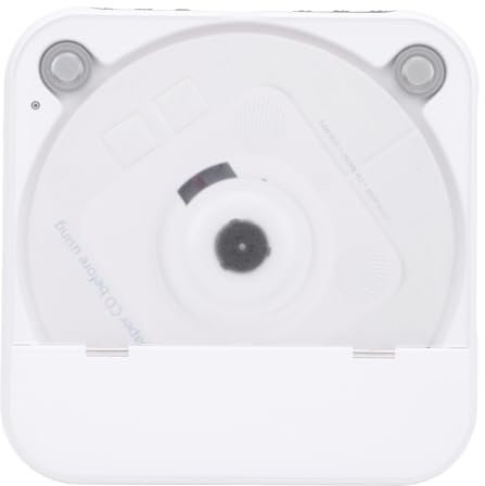 Tangxi Desktop-CD-Player, 5.1 USB Wiederaufladbarer CD-Player mit Fernbedienung für den Außenbereich (White)