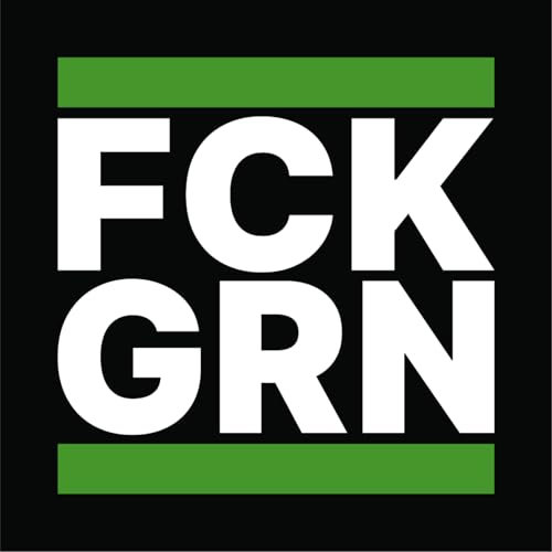 FCK GRN Aufkleber 25 Stück, 7,4 cm Anti Grüne Ampel Weg Bundesregierung Baerbock Habeck