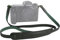MUZIRI KIINOKOO Bandoulière en cuir véritable pour appareil photo avec anneaux triangulaires Compatible avec la plupart des appareils photo avec trous de connexion ronds – Longueur 110 cm, Vert, Long