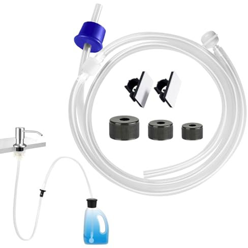 Soap Dispenser Seifenspender Tube Set für die Küche 47 inch großer Seifenspender Tube für unter die Theke für die meisten Küche Passend