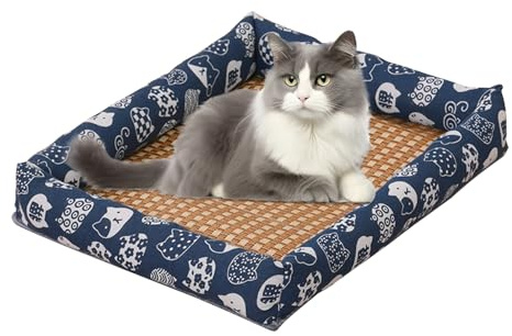 Nuytghr Kühlmatte für Hunde, rutschfestes Haustierbett, Katzenmöbel-Pad, tragbare Kühlmatte, 30 x 40 cm, ideal für Sofas, Stühle, Auto, Terrasse, Hinterhof, Haus, Wohnzimmer, Schlafzimmer