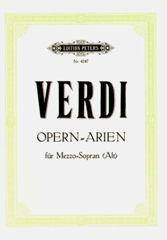 Arienalben (deutsch/italienisch) für Mezzosopran (Alt), Klavier und Gesang