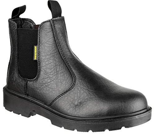 Amblers Steel FS116 Pull-On Dealer Boot/Unisex Boots (7 UK) (Black)