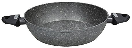 Tognana WI7583VAMNF Tegame 2 Manici Mythos, Alluminio, Grigio, 0