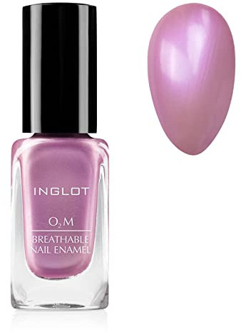 Inglot O2M Atmungsaktiver Nagellack, Luft-und Wasserdurchlässig, Hält den Nagel Langanhaltend in Optimalem Zustand, Perfekte Maniküre für Jeden Anlass, 11 ml : 435