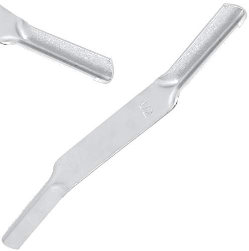 11 Metal Brick Jointer with Double Ends (1/2 & 5/8) Bricklaying & Mortar Smoothing Trowel