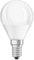 OSRAM LED Lampe mit E14 Sockel, Warmweiss (2700K), Tropfenform, 3.3W, Ersatz für 25W-Glühbirne, matt, LED STAR CLASSIC P, Warmweiß