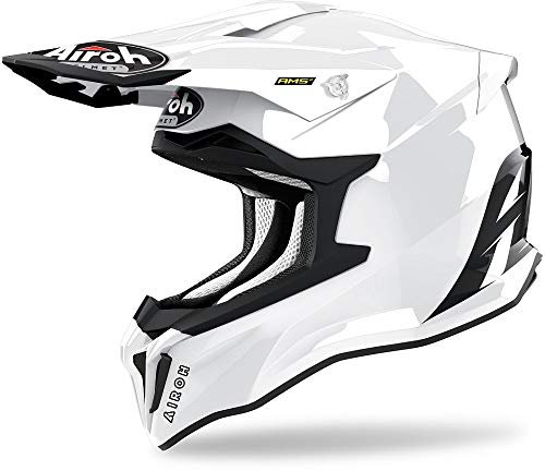 Airoh Helmet Striker Color White Gloss M