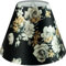 Wogati® Premium Lampenschirm E14/E27 Baumwolle | Verschiedene Größen & Farben | Blume Shabby/Größe: S | Für Stehlampe, Hängelampe und Tischlampe
