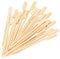 8 Inch Bamboo Skewers 100PCS Food Appetizer Toothpicks Wide Flat Paddle Bamboo Wood Picks for Cocktail, Marshmallow, Fruit, Grilling, Drink, BBQ, Barbecue, Yakitori Chicken, Fondue, Roasting