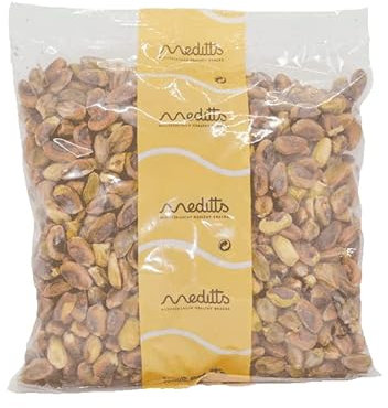 Meditts - Pistachos Naturales Pelados 500 gr | Crudos y Sin Sal | Sin Gluten | 100% Fruto Seco Natural | Alto en Proteínas y Fibra | Apto para Dietas Keto, Veganas y Vegetarianas