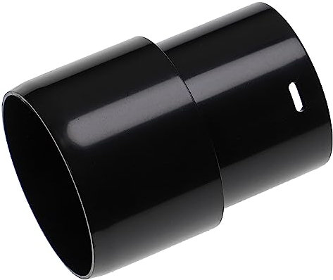 vhbw Schlauch-Adapter 58 mm kompatibel mit Rowenta Aquavac, Ghibli, Sorma, Bully Staubsauger, Staubsaugerschlauch - Anschlussadapter, Schwarz