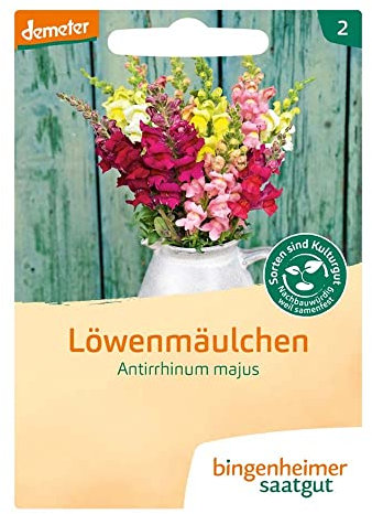 Bingenheimer Saatgut Löwenmäulchen - Antirrhinum majus