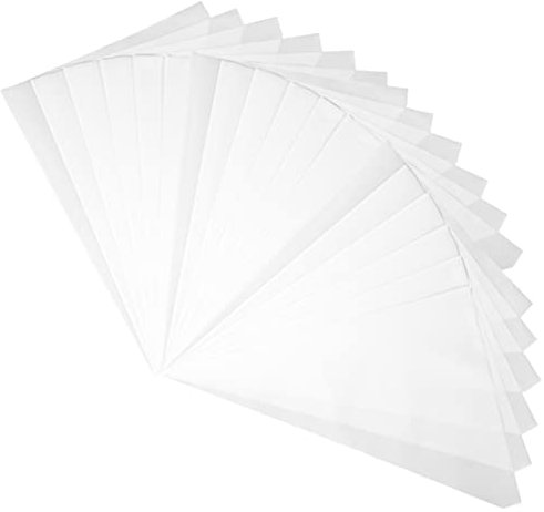 Lot de 100 sacs à douille en ciment blanc pour tuiles en céramique LDPE