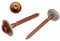 Zapados® Spenglerschrauben - TX20 - Edelstahl A2-2tlg. mit 15 mm EPDM - Dichtscheibe (4,5x45mm / verkupfert, 50)