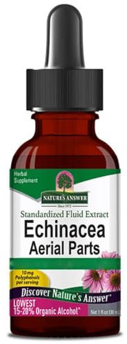 Nature's Answer, Echinacea Root, 30ml, 1000mg geschützte Echinacea-Mischung je Dosis, Geschmacksneutral, Vegan, Glutenfrei, Sojafrei, GMO frei