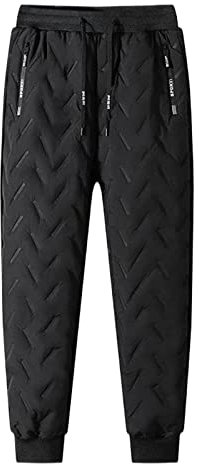 EODJXIO Jeans Uomo Invernali Felpati Elasticizzati Pantaloni Uomo Taglie Forti 7XL Pantaloni Trekking Uomo Corto Salopette Ciclismo Uomo Gel Jeans Uomo Moto con Protezioni