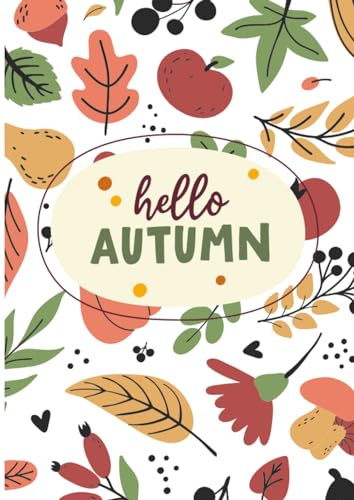 Autumn colouring book