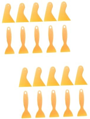 Cabilock 20pcs Trowel Mastic Grouting Tools DIY Handcraft Glue Tool for DIY Makrolon Material Smooth and Comfortable