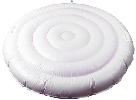 Aufblasbare -Abdeckung, Faltbarer, energiesparender Deckel für runde Whirlpools, schützende Regenüberlaufabdeckung für aufblasbare im Freien