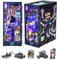 STRUCWOOD Magic Book Nook Kit 3D Wooden Puzzle for Adults Decorative Bookend Stand Book Nook Bookshelf Insert Bookcase Toy for Teenagers Gift Model Kits (Endless Dimensions)