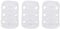 3Pcs Silicone Baby Bottle Cover, Baby Milk Bottle Protective Case Anti Drop Sleeve for Home Travel for Kids Baby Toddler Infant (White)