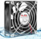 Wathai IP68 80mm x 25mm 12V Waterproof Cooling Fan High Airflow Dual Ball DC 12v Exhaust Fan 2Pin for DIY RV Fridge Refrigerator Solar Battery Box Cabinet Ventilation Cooling