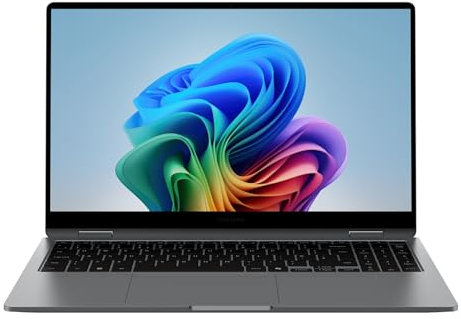Samsung Galaxy Book5 360 Core Ultra 7 de 15,6, 256 GB de RAM, 16 GB de almacenamiento y 512 GB de SSD, gris piedra lunar,