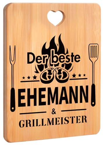 Geschenke für Männer Ehemann - Bambus Schneidebrett, Geschenke für Ehemann, Hochzeitstag Geschenke für Ehemann, Geschenk Ehemann Geburtstag, Jahrestag Geschenk für Ihn