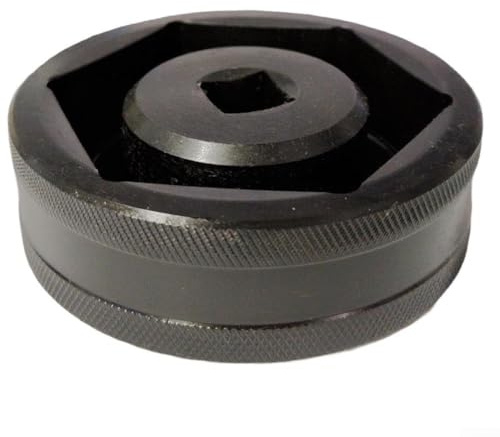 Outil de douille d'écrou de roue arrière de moto, 60 mm, clé hexagonale simple en acier à profil bas, pour enlever et installer des écrous de roue à couple élevé