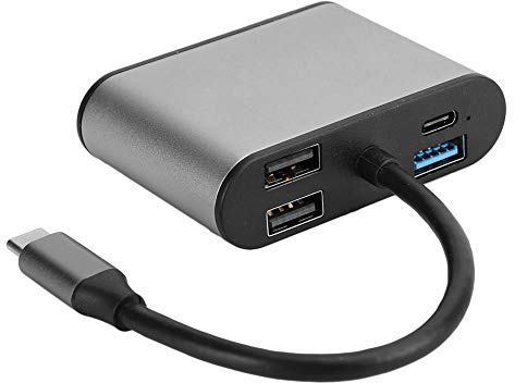 8 in 1 USB C Hub, Multi Functional Expansion Dock, Type C to HDMI VGA PD Connector with 2 USB Ports, 4K HD Output, Fast Charging, Compatible with Samsung Laptops