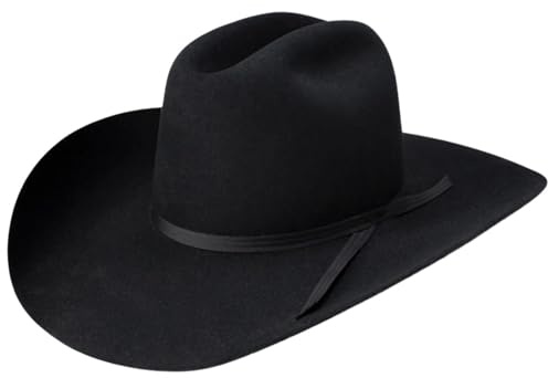 Zeiwohndc Klassischer für Damen und Herren mit gewebtem Gürtel, Panama Wolle, Trilbies, Cosplay, Kostüm, Mottoparty, Gentleman, breite Krempe, Fedoras